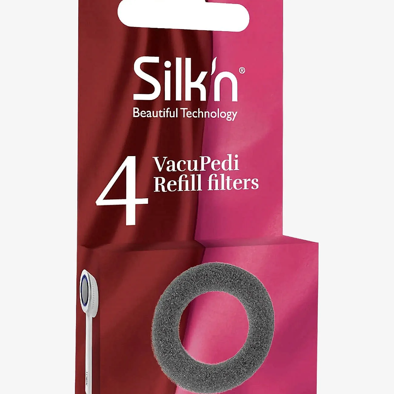 Silk'n Silk'n Vacupedi Refill Filters 4X - Black - ONE SIZE