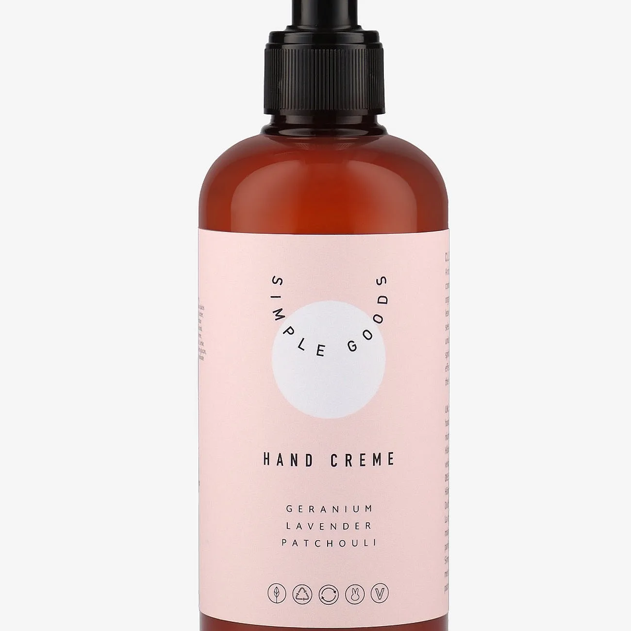 Simple Goods Geranium Hand Cream 250 Ml - Nude - 250 ml