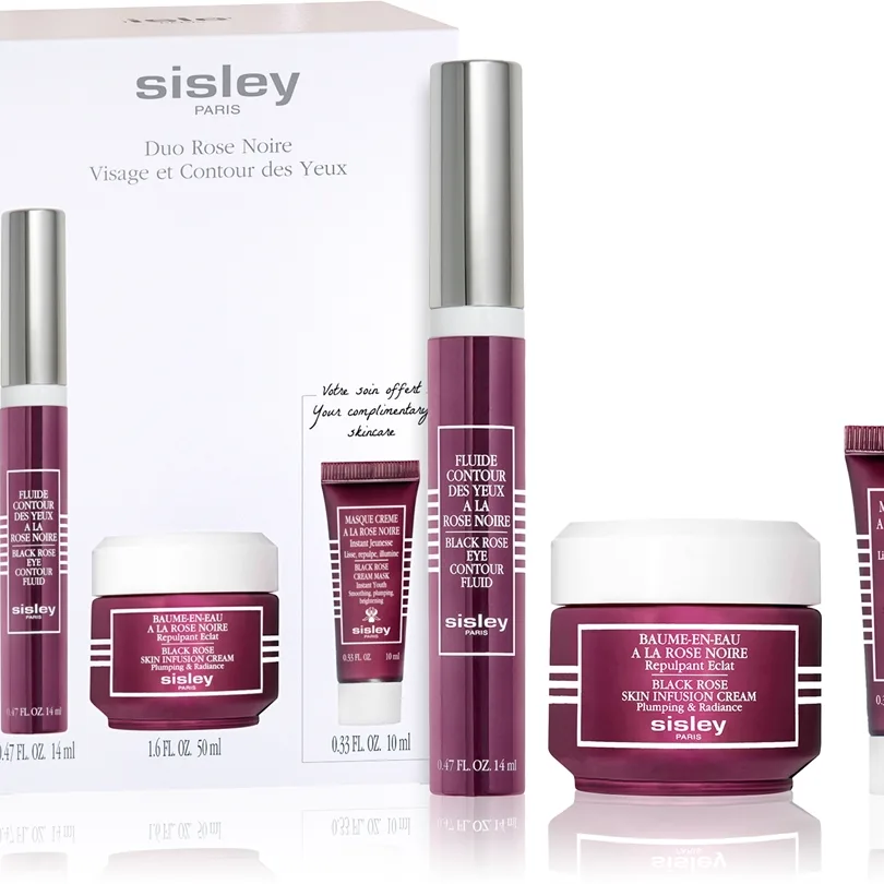 Sisley Duo Rose Noir setti ihon kosteutukseen ja kiinteyttämiseen