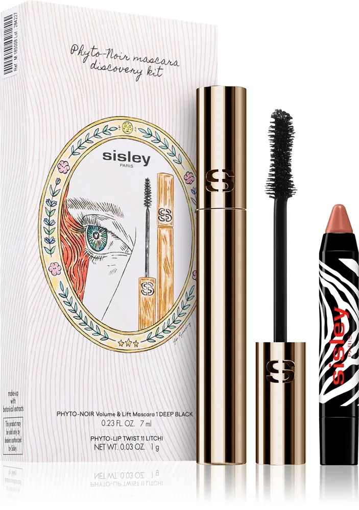 Sisley Phyto-Noir Mascara Discovery Kit lahjasetti täydelliseen ulkonäköön