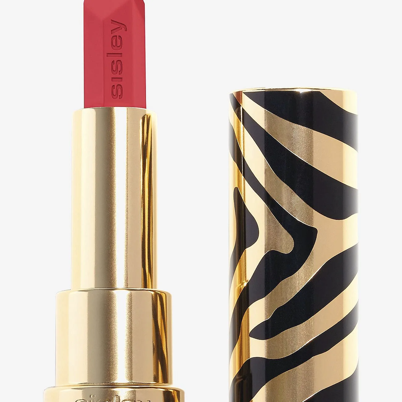 Sisley Phyto Rouge Lyxigt vårdande läppstift med hyaluronsyra Skugga 28 Rose Shanghai 3.4 g