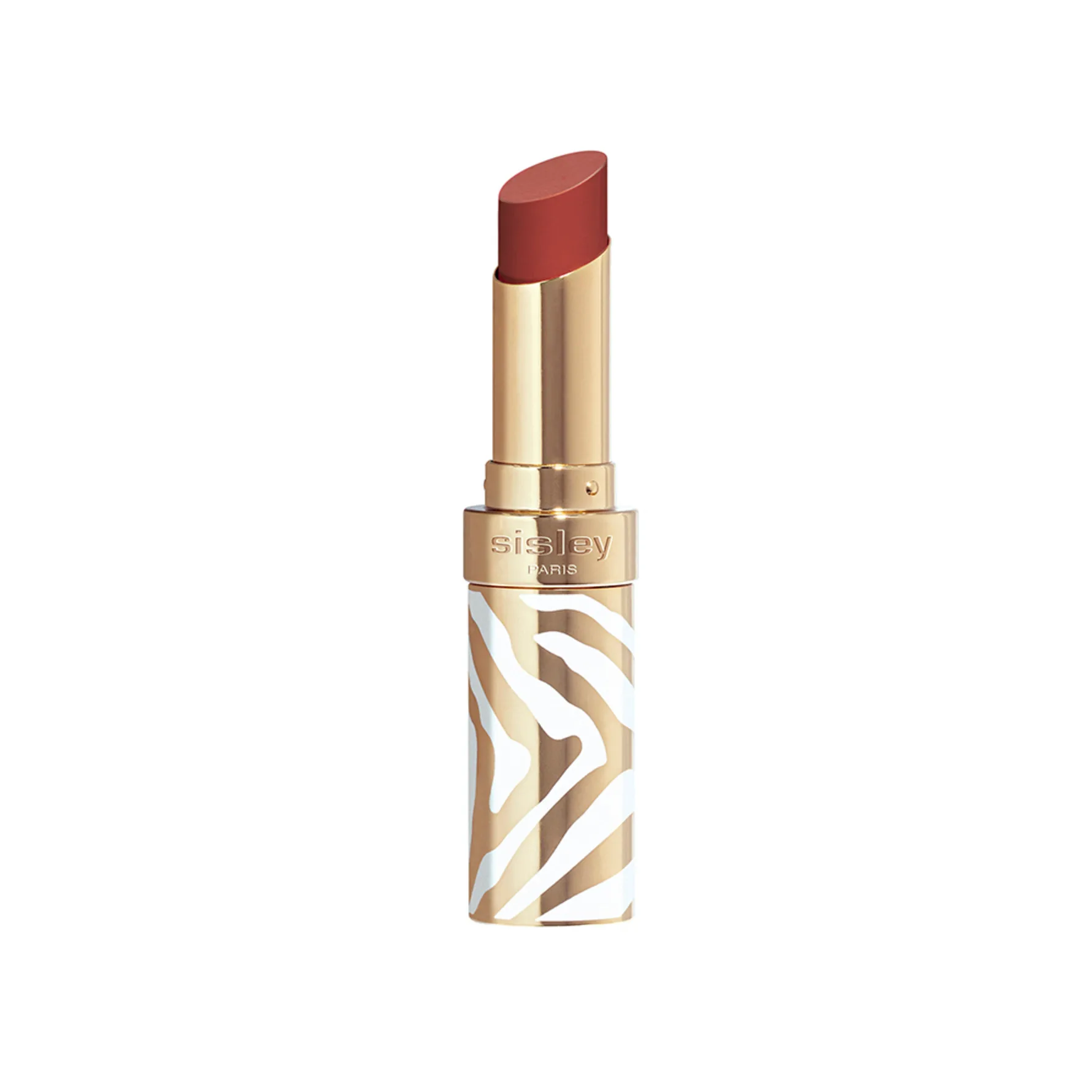 Sisley Phyto Rouge Shine kiiltävä huulipuna kosteuttava vaikutus sävy 14 Sheer Acajou 3 g