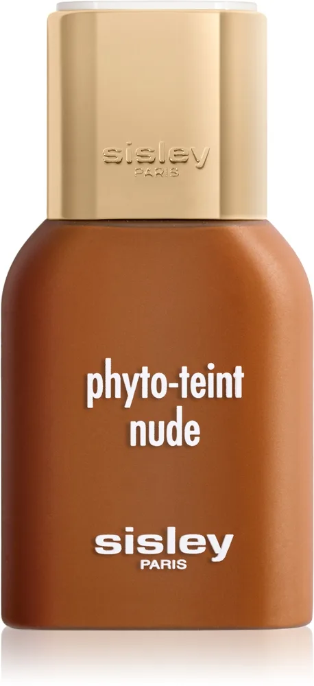 Sisley Phyto-Teint Nude uppljusande och fuktgivande foundation för ett naturligt utseende Skugga 7N Caramel 30 ml