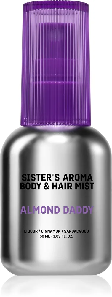 Sister's Aroma Almond Daddy Fragrance Mist Für Körper und Haar für Damen 50 ml