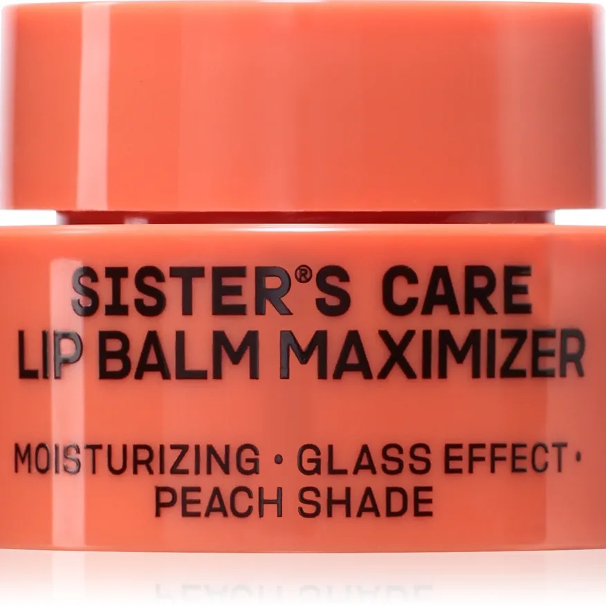 Sister's Aroma Maximizer huulivoide suurentava vaikutus peach 4 g