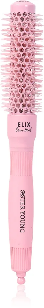 Sister Young ELIX Round Brush Cera Heat Pink Runde Haarbürste 25mm 1 St.