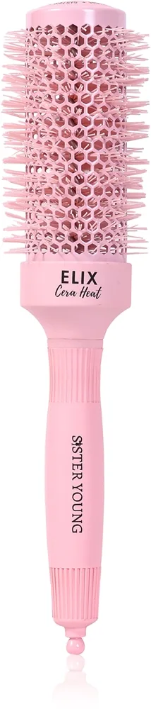 Sister Young ELIX Round Brush Cera Heat Pink Runde Haarbürste 43mm 1 St.