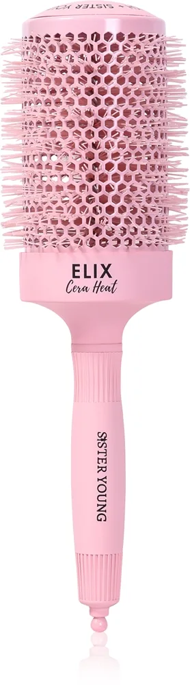 Sister Young ELIX Round Brush Cera Heat Pink Runde Haarbürste 65mm 1 St.