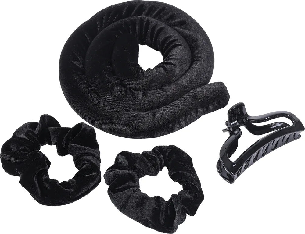 Sister Young LISA BLACK - heatless curling set Lämpörullat