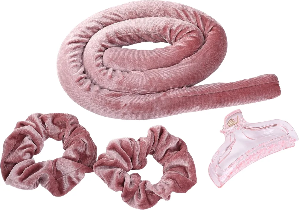 Sister Young LISA PINK - heatless curling set Lämpörullat