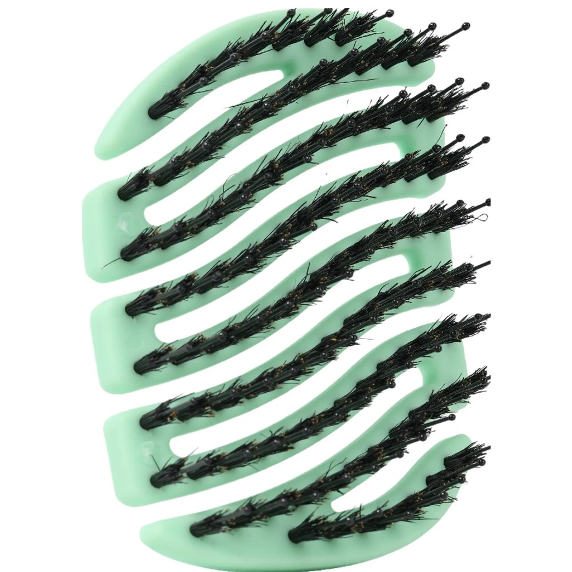 Sister Young MILA FRESH MINT BV - boar bristle No tangle-børste