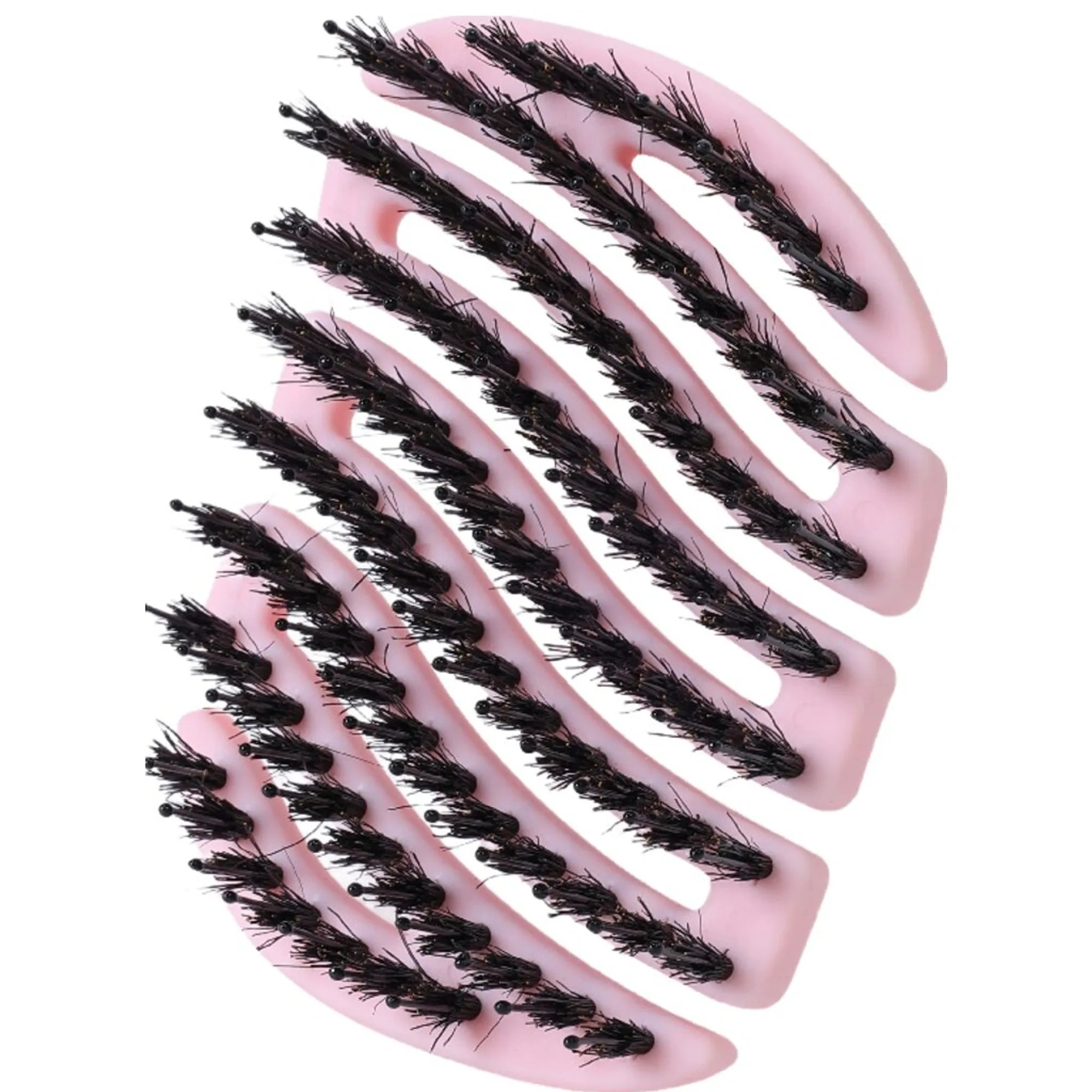 Sister Young MILA PINK BV - boar bristle No tangle-børste