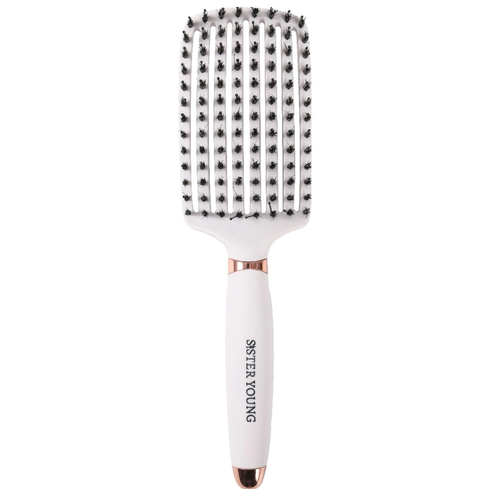 Sister Young OVIA NUDE BV - boar bristle No tangle-børste
