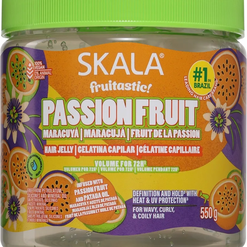 Skala Passion Fruit Hårstylingsgel för lockigt hår 550 ml