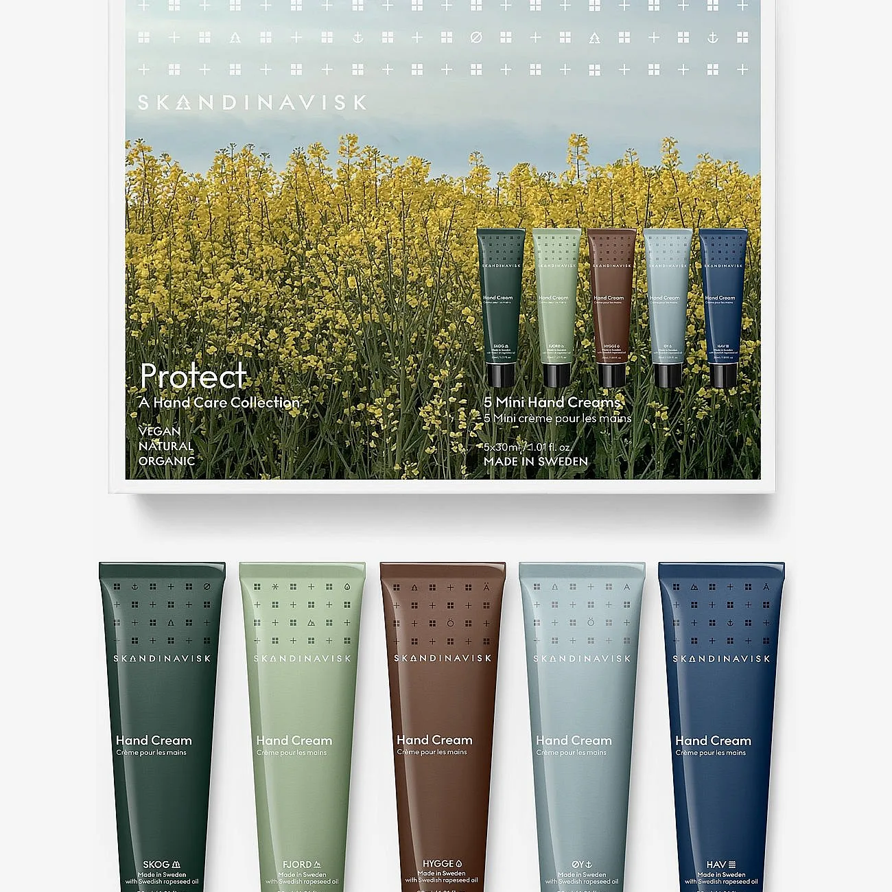 SKANDINAVISK Protect Mini Handcream Set Handvårdsset