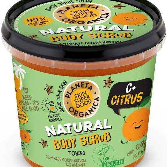 Skin Super Good Natural Body Scrub C+Citrus 360 ml