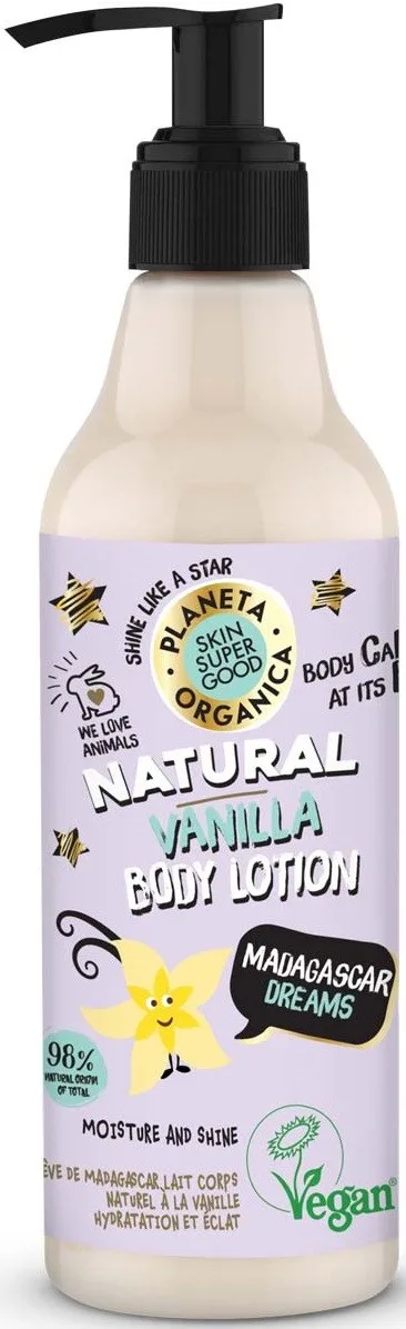 Skin Super Good Natural Vanilla Body Lotion Madagascar Dreams 250