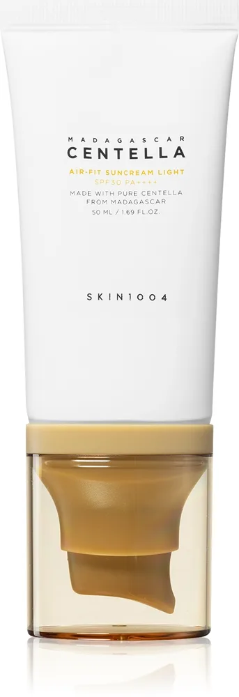 SKIN1004 Madagascar Centella Air-Fit Suncream Light Beskyttende mineral væske til ansigtet SPF 30 50 ml