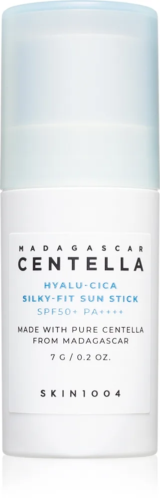 SKIN1004 Madagascar Centella Hyalu-Cica Silky-Fit Sun Stick Beskyttende fugtende stift SPF 50+ 7 g