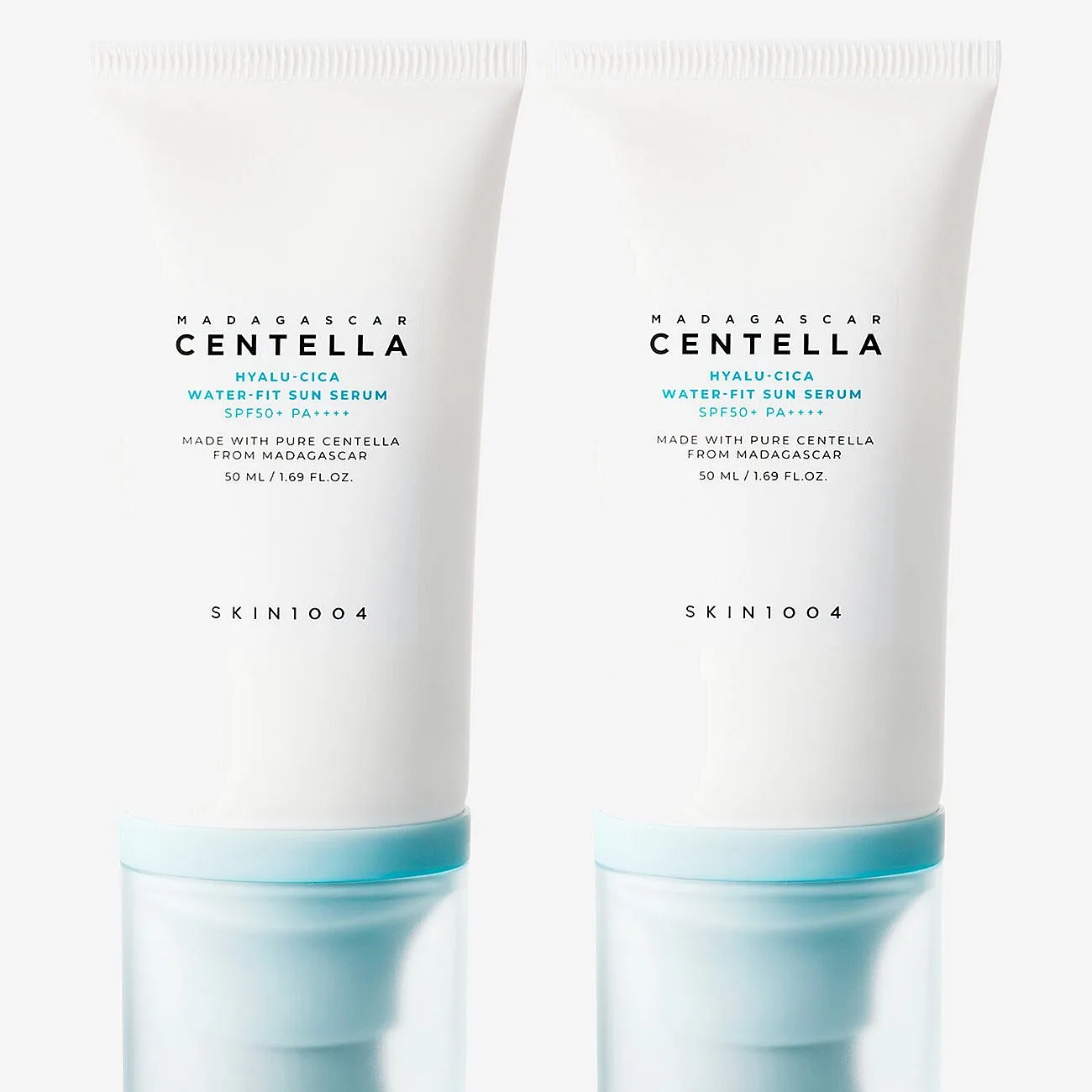SKIN1004 Madagascar Centella Hyalu-Cica Water-Fit Sun Serum Twin Pack - Nude - ONE SIZE