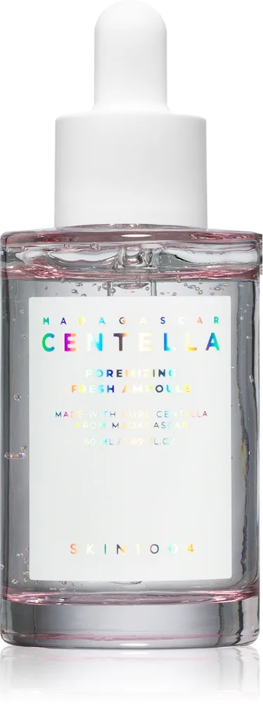 SKIN1004 Madagascar Centella Poremizing Fresh Ampoule Detox hudserum Til at udglatte hud og formindske porer 50 ml
