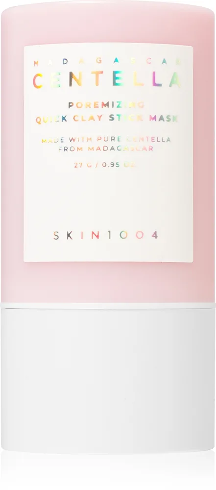 SKIN1004 Madagascar Centella Poremizing Quick Clay Stick Mask Rensende leransigtsmaske Stift 27 g