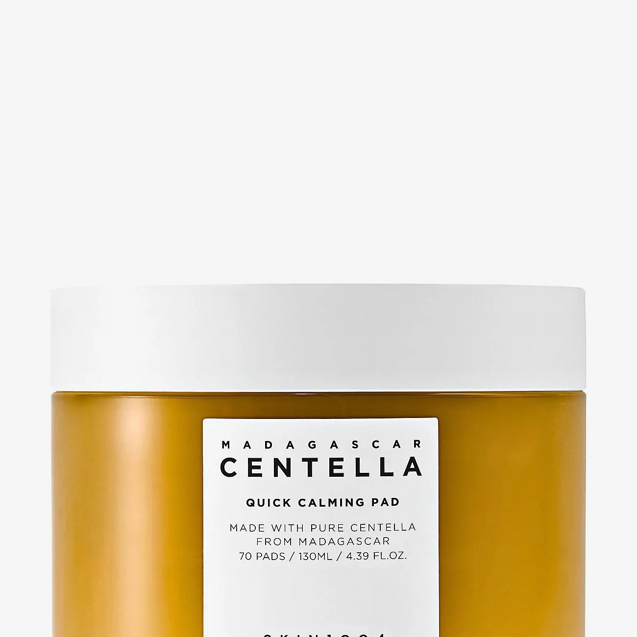 SKIN1004 Madagascar Centella Quick Calming Pad Återvitaliserande pads För att lindra och stärka känslig hud 70 st.