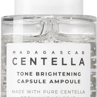 SKIN1004 Madagascar Centella Tone Brightening Capsule Ampoule kosteuttava seerumi kirkastamaan ja ihoa silottamaan 30 ml