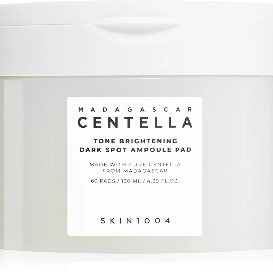 SKIN1004 Madagascar Centella Tone Brightening Dark Spot Ampoule Pad tonande pads För att behandla mörka fläckar 60 st.