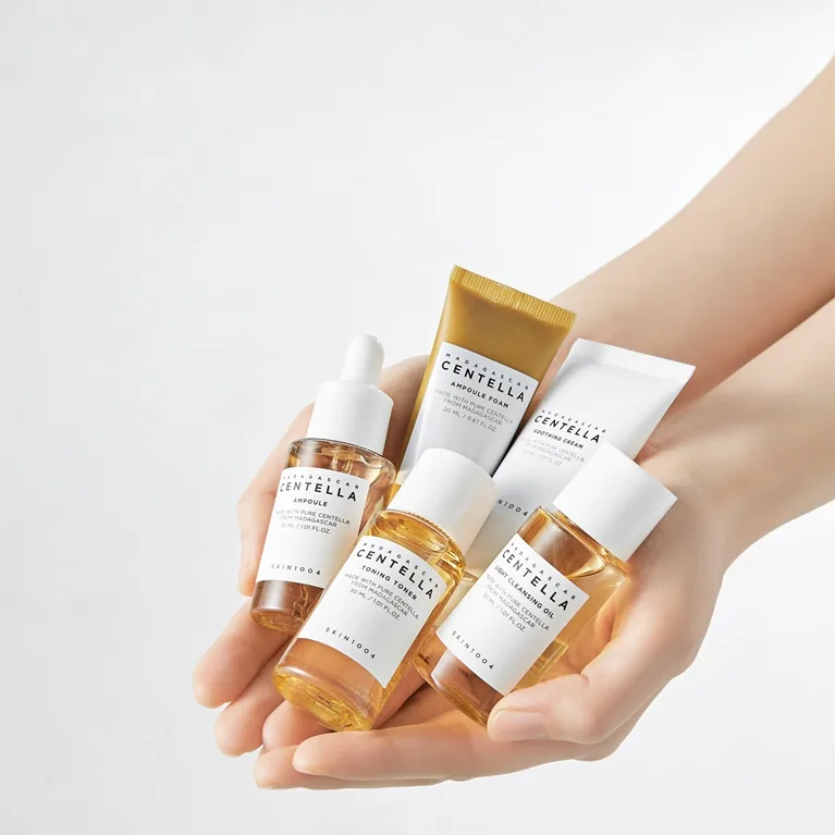 SKIN1004 Madagascar Centella Travel Kit Rese-set för känslig och irriterad hud