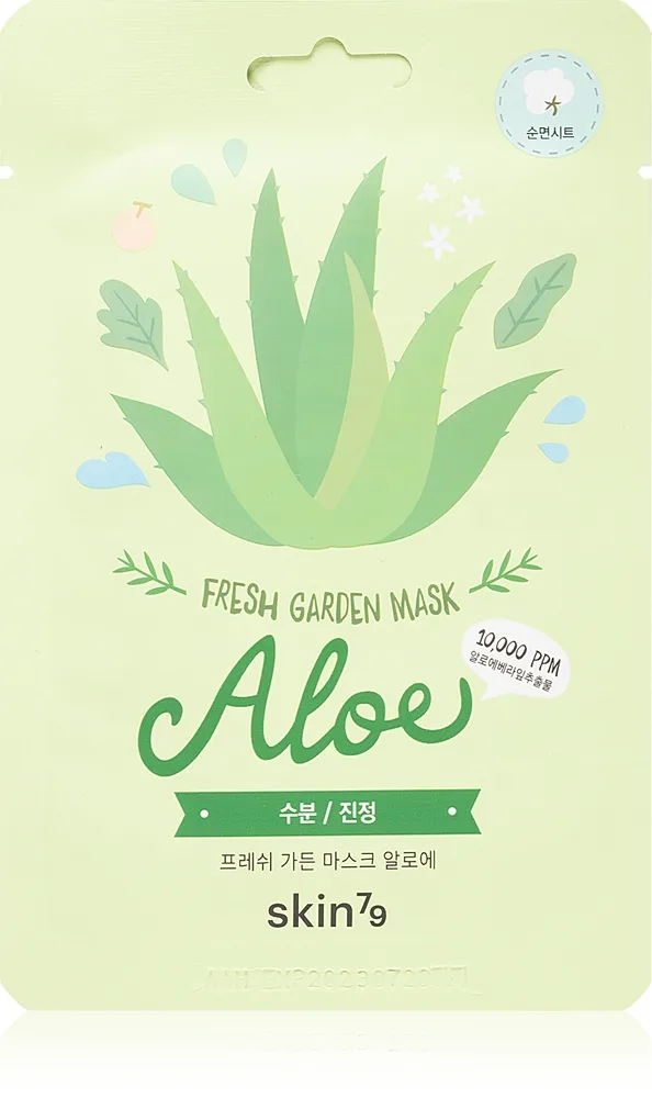 Skin79 Fresh Garden Aloe Lindrande arkmask för ansiktet Med aloe vera 23 g