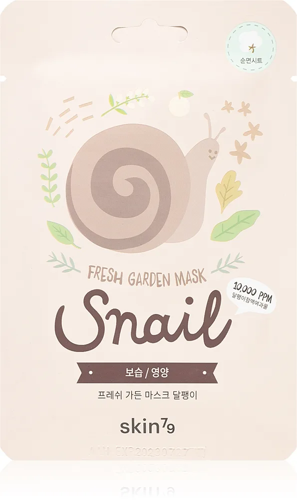 Skin79 Fresh Garden Snail Återvitaliserande dukmask med snigelextrakt 23 g