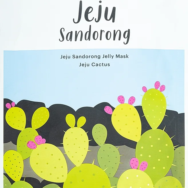 Skin79 Jeju Sandorong Jeju Cactus närande arkmask för ansiktet med återfuktande effekt 33 ml
