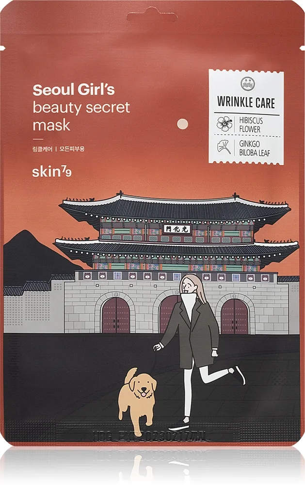 Skin79 Seoul Girl's Beauty Secret Anti-Wrinkle Face Sheet Mask 20 g