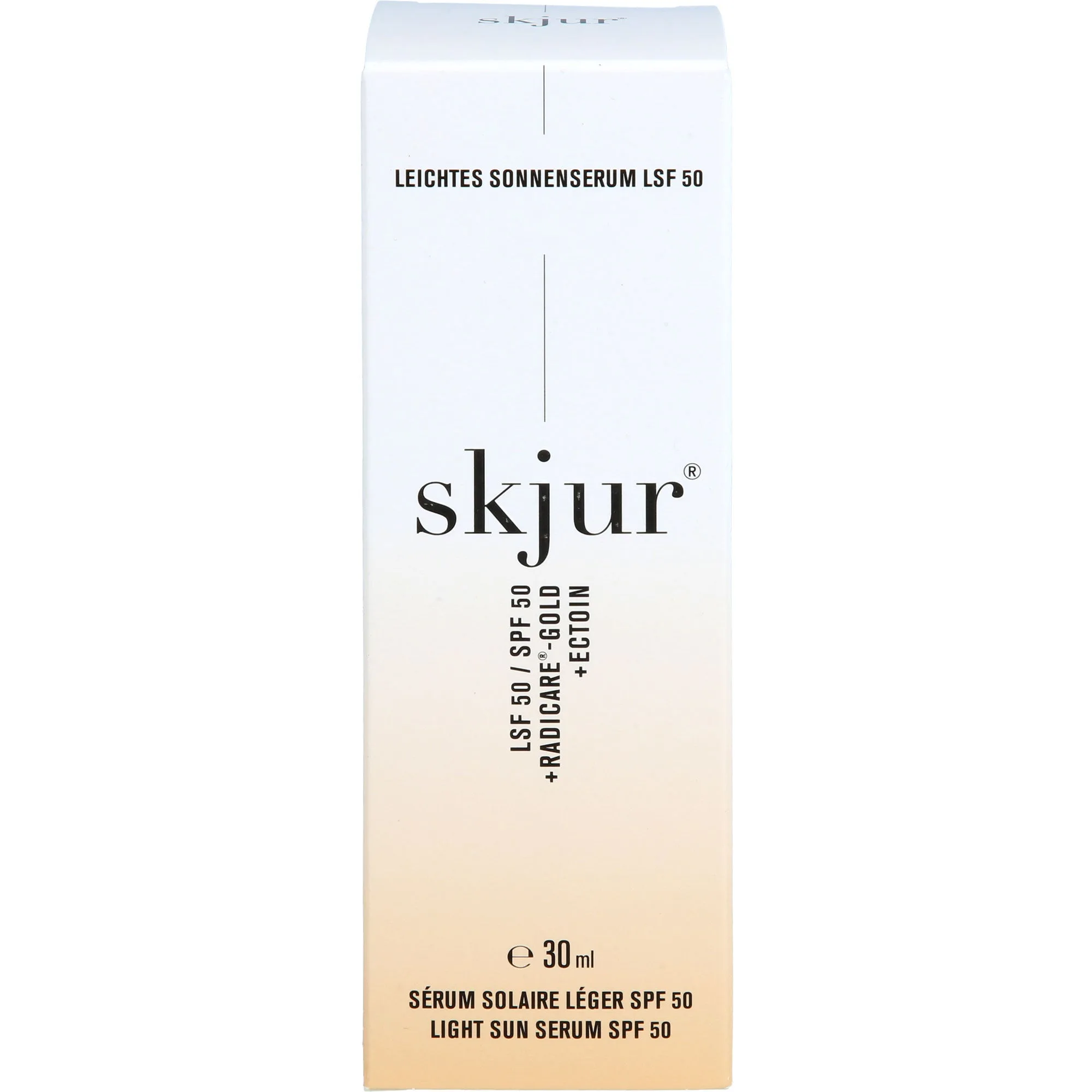 Skjur leichtes Sonnenserum LSF 50, 30 ml Lösung