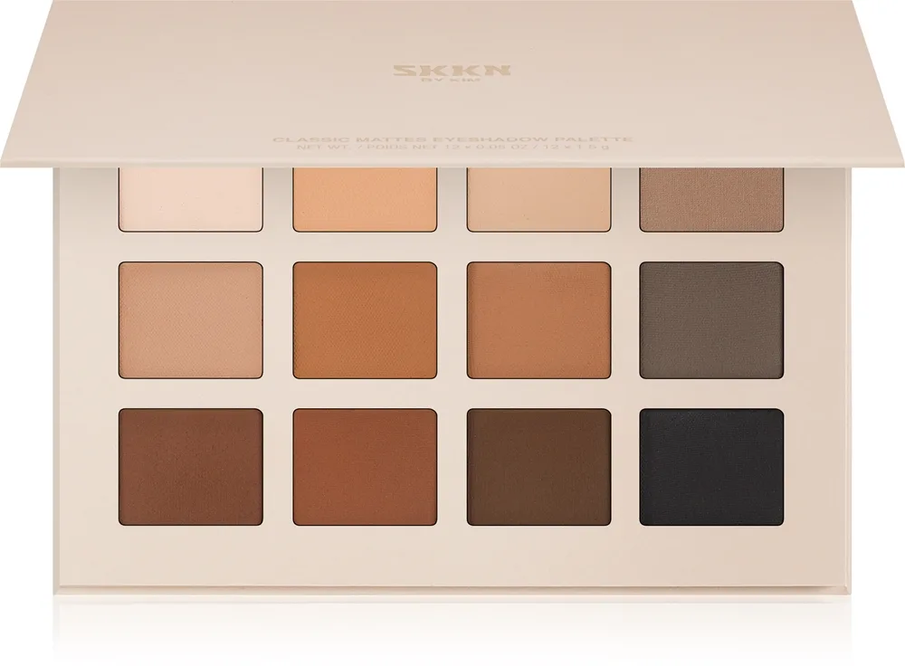 SKKN by Kim Palette Eyeshadow Classic Matte Palett för ögonskugga Skugga Classic Matte 1 st.