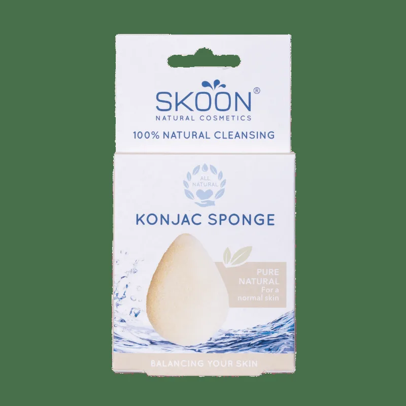Skoon Konjac Sponge Pure (1 stk)