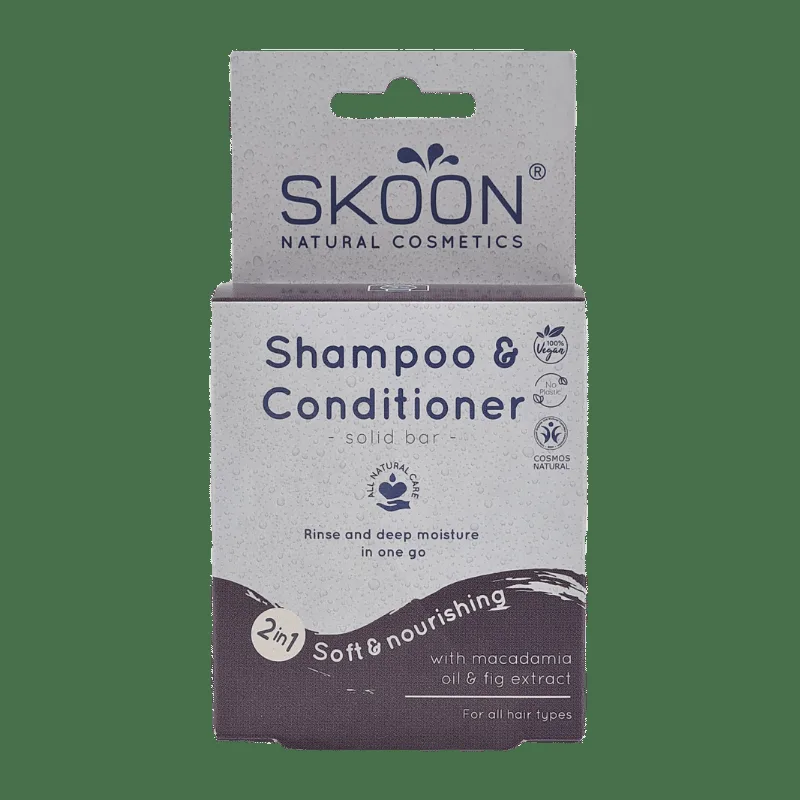 Skoon Solid Shamppo & Conditioner 2 in 1 (90 g)
