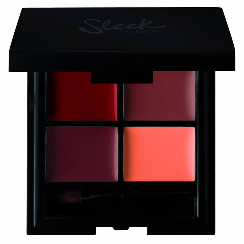 Sleek MakeUP Lip 4 Lipstick Palette - Havana