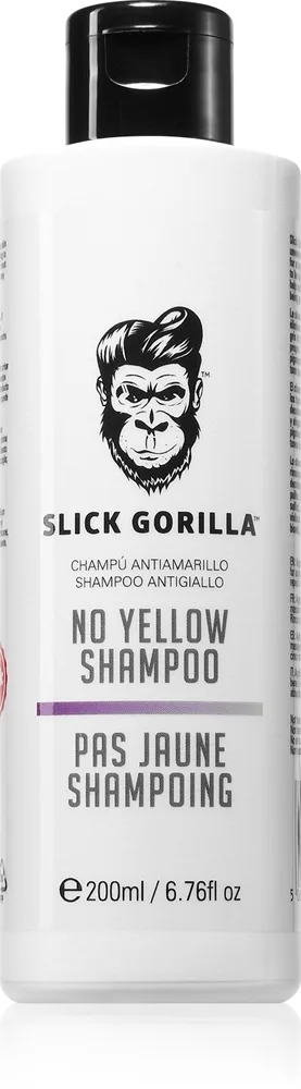 Slick Gorilla No Yellow Shampoo Schampo för blont hår 200 ml