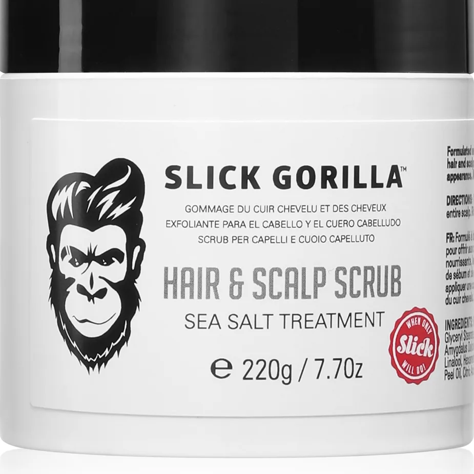 Slick Gorilla Scalp Scrub peeling til hårbunden 220 g