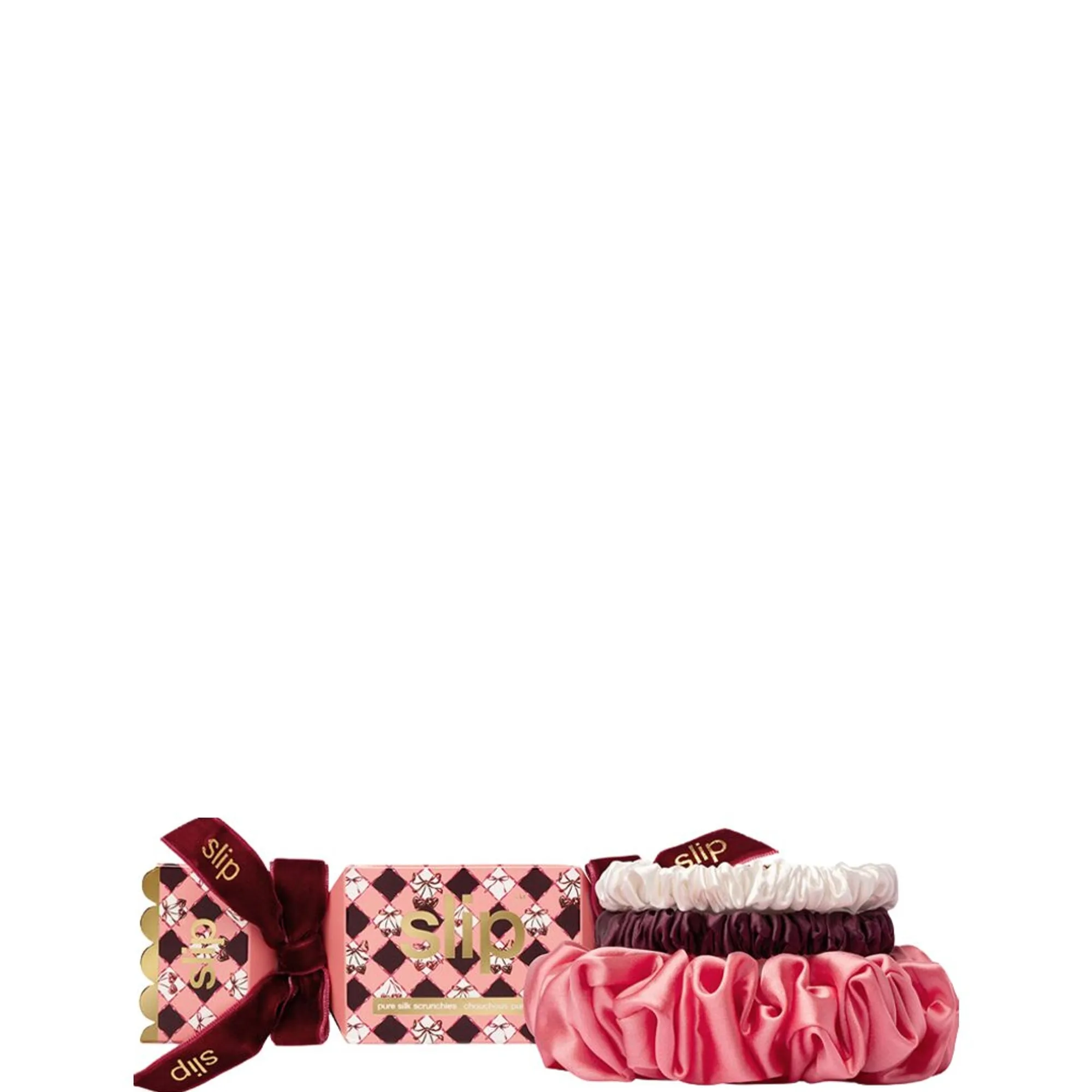 Slip Pure Silk Assorted Scrunchie Cracker - Sweetheart Hårsnodd