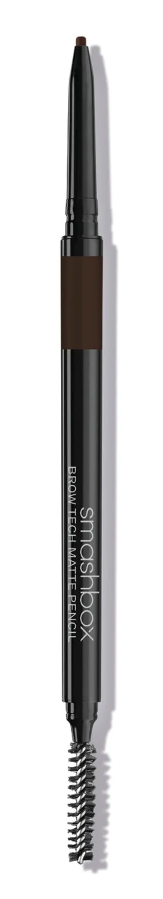 Smashbox Brow Tech Matte Pencil automaattinen kulmakynä mukana harja sävy Dark Brown 0.09 g