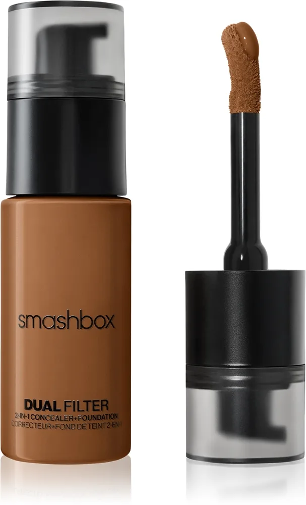 Smashbox DUAL-FILTER 2-in-1 Concealer + Foundation Foundation och concealer Skugga Dark 28 Warm 23.6 ml