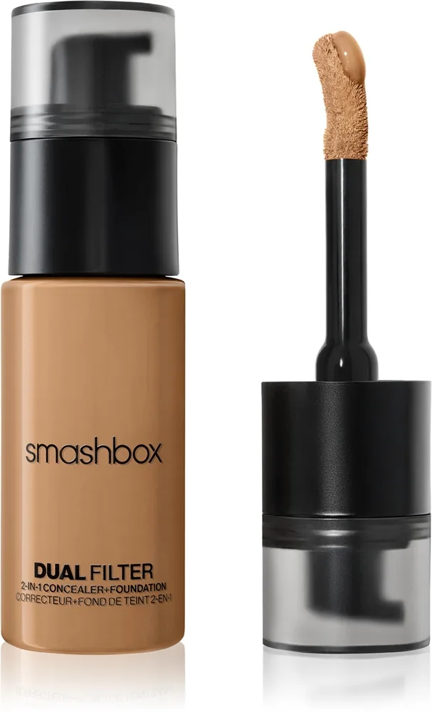 Smashbox DUAL-FILTER 2-in-1 Concealer + Foundation meikkivoide ja peitevoide sävy Tan 22 Neutral 23.6 ml