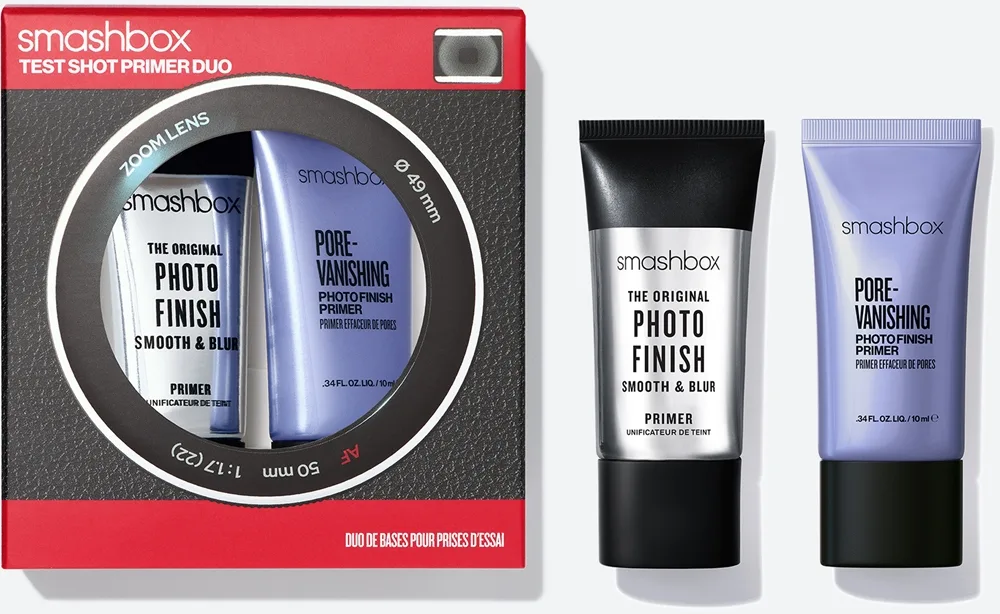 Smashbox Holiday Test Shot Primer Duo Presentförpackning För kvinnor