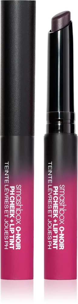 Smashbox O-NOIR PH Cheek + Lip Tint Farvet læbepomade reagerer på pH-værdi Skygge Berry 2.5 g