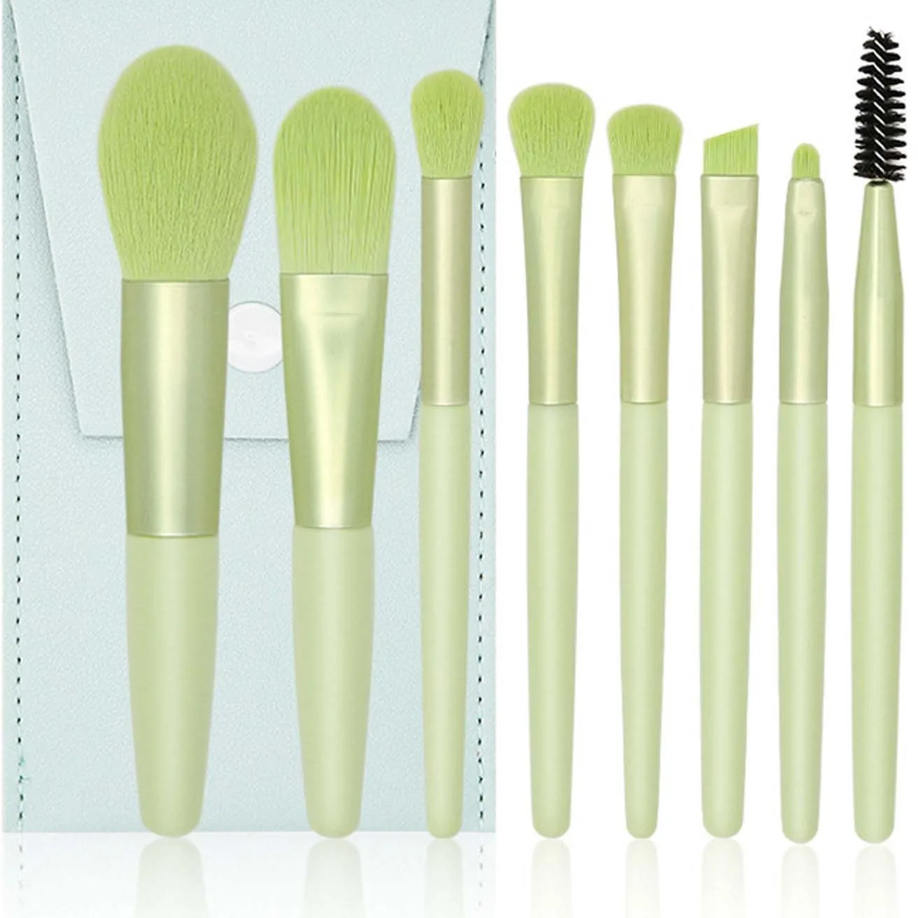 Smashit Cosmetics Everyday Brush Set Green Green