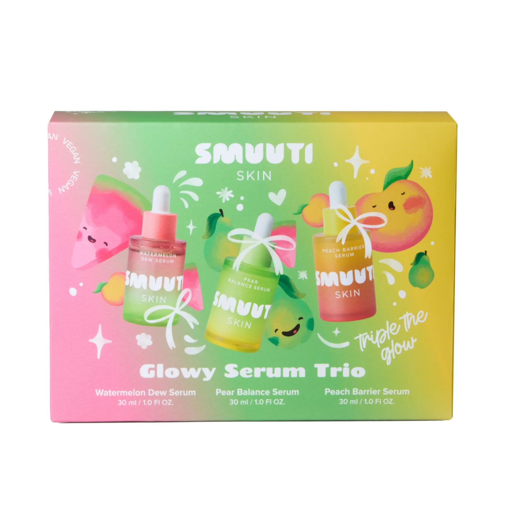 Smuuti Skin Glowy Serum Trio