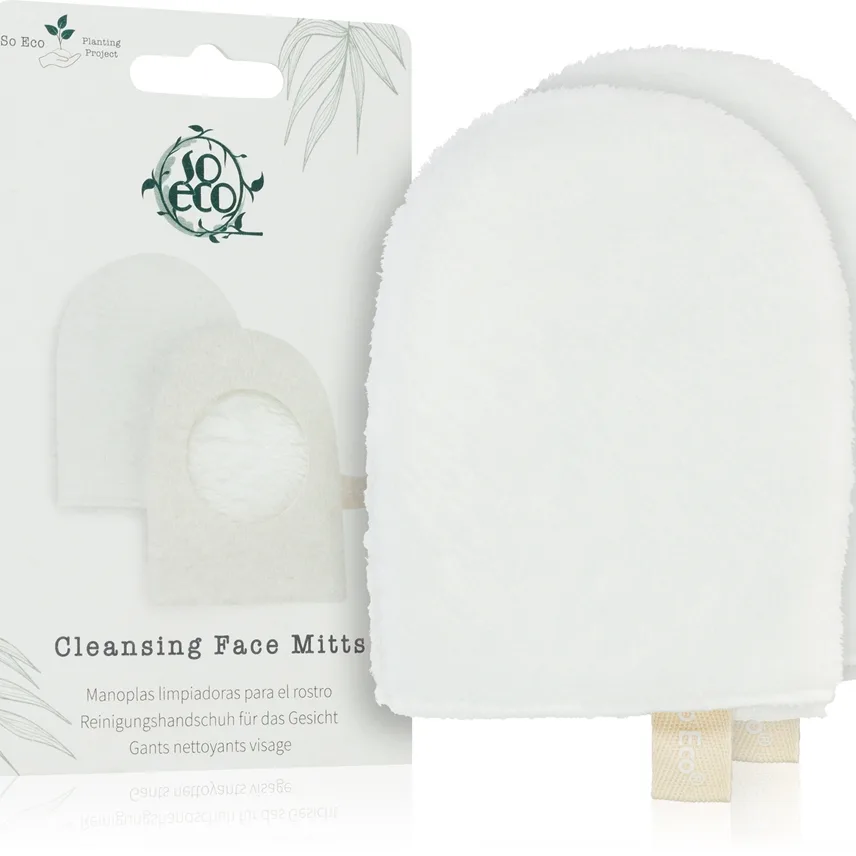 So Eco Cleansing Face Mitts meikinpoistokinnas